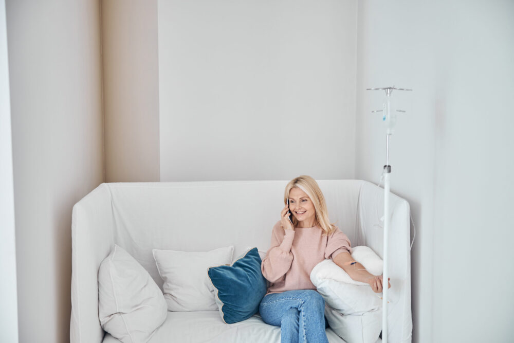 how to get iv fluids at home